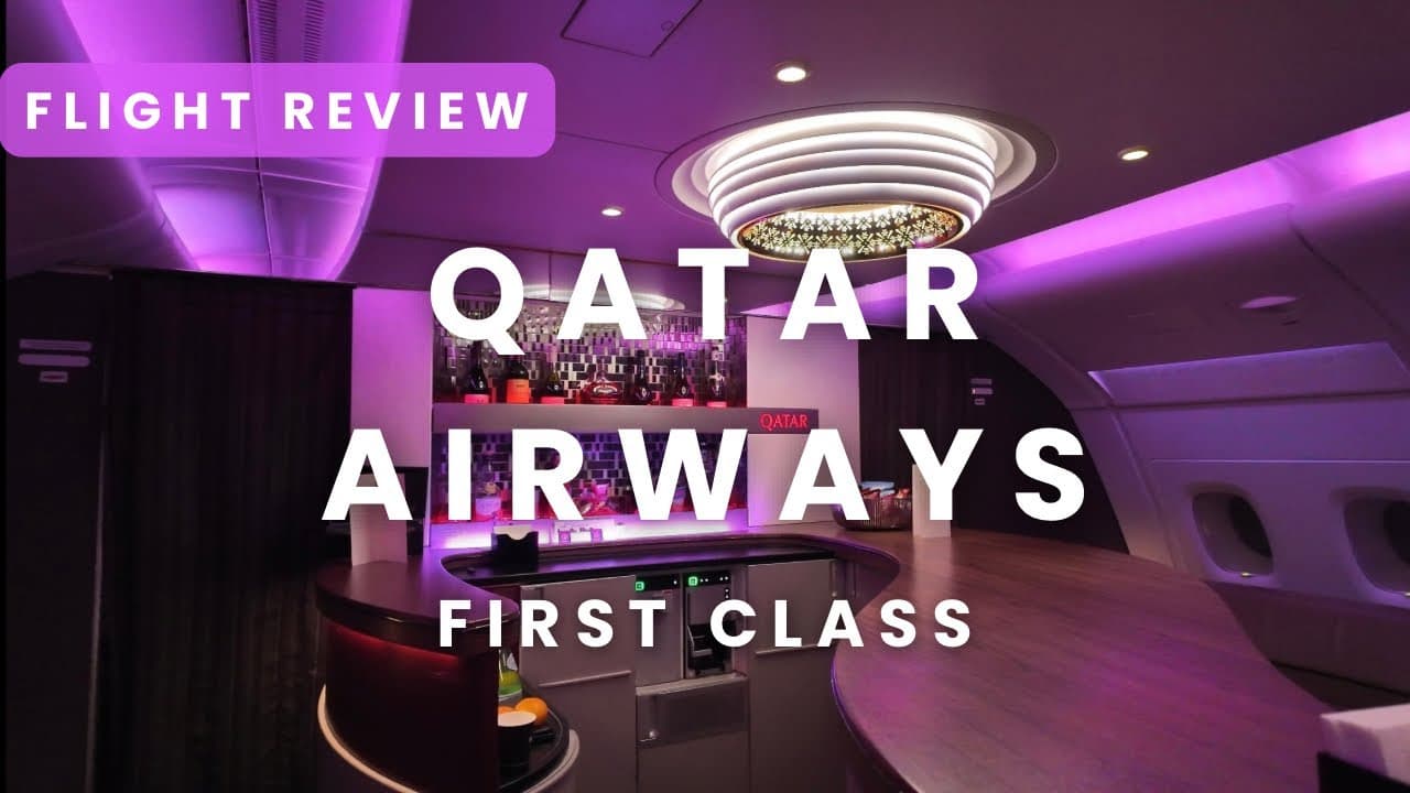 What It’s Like Flying First Class for the First Time – Qatar Airways A380 Experience