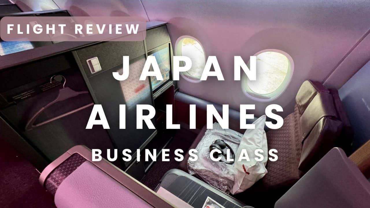 I Flew Japan Airlines’ NEW A350 1000 Business Class – WOW! New York JFK to Tokyo Haneda HND