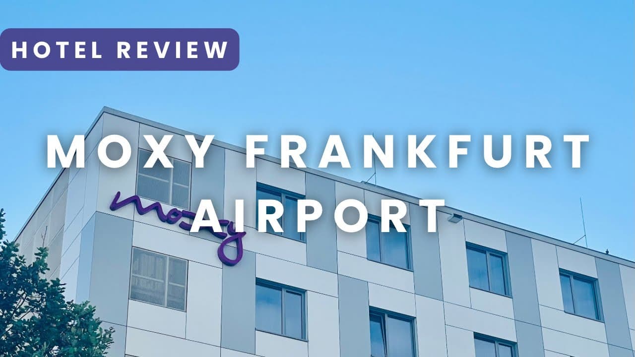 Layover in Frankfurt? Moxy Airport Hotel Was a Perfect Stay!