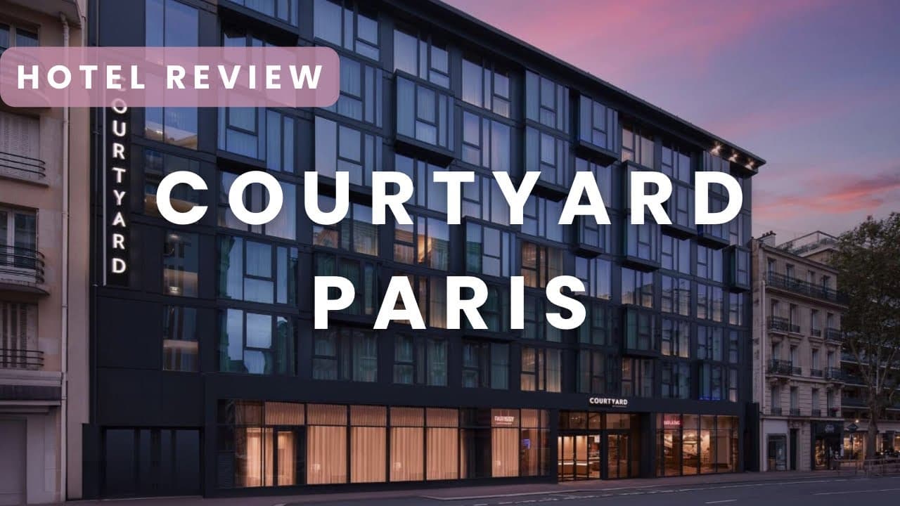 Is This the Best Budget Marriott in Paris? Courtyard Paris Porte De Versailles Review!